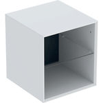 Módulo lateral Geberit ONE: 45x49.2x47cm, Blanco / Cubierto mate